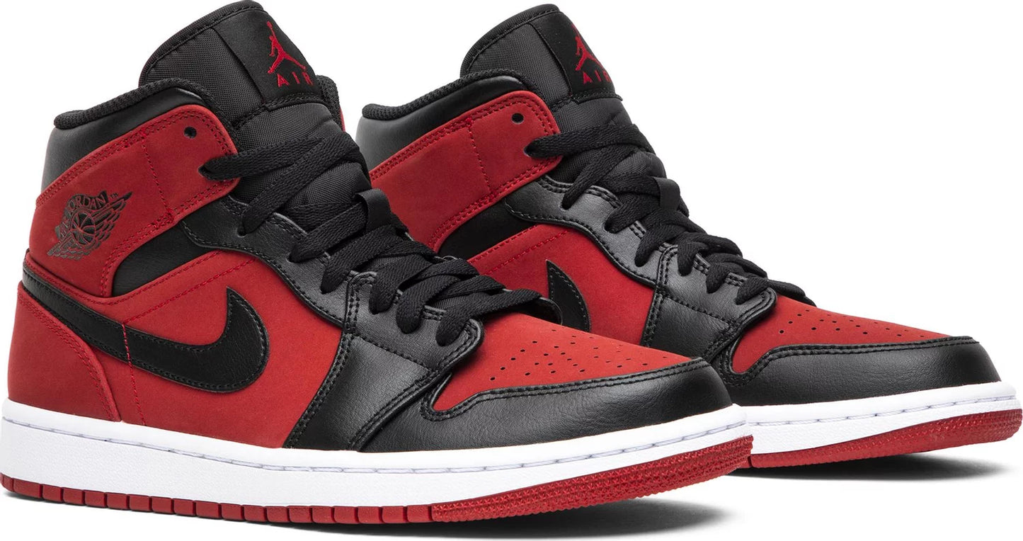 Air Jordan 1 Mid Gym Red Black Air Jordan