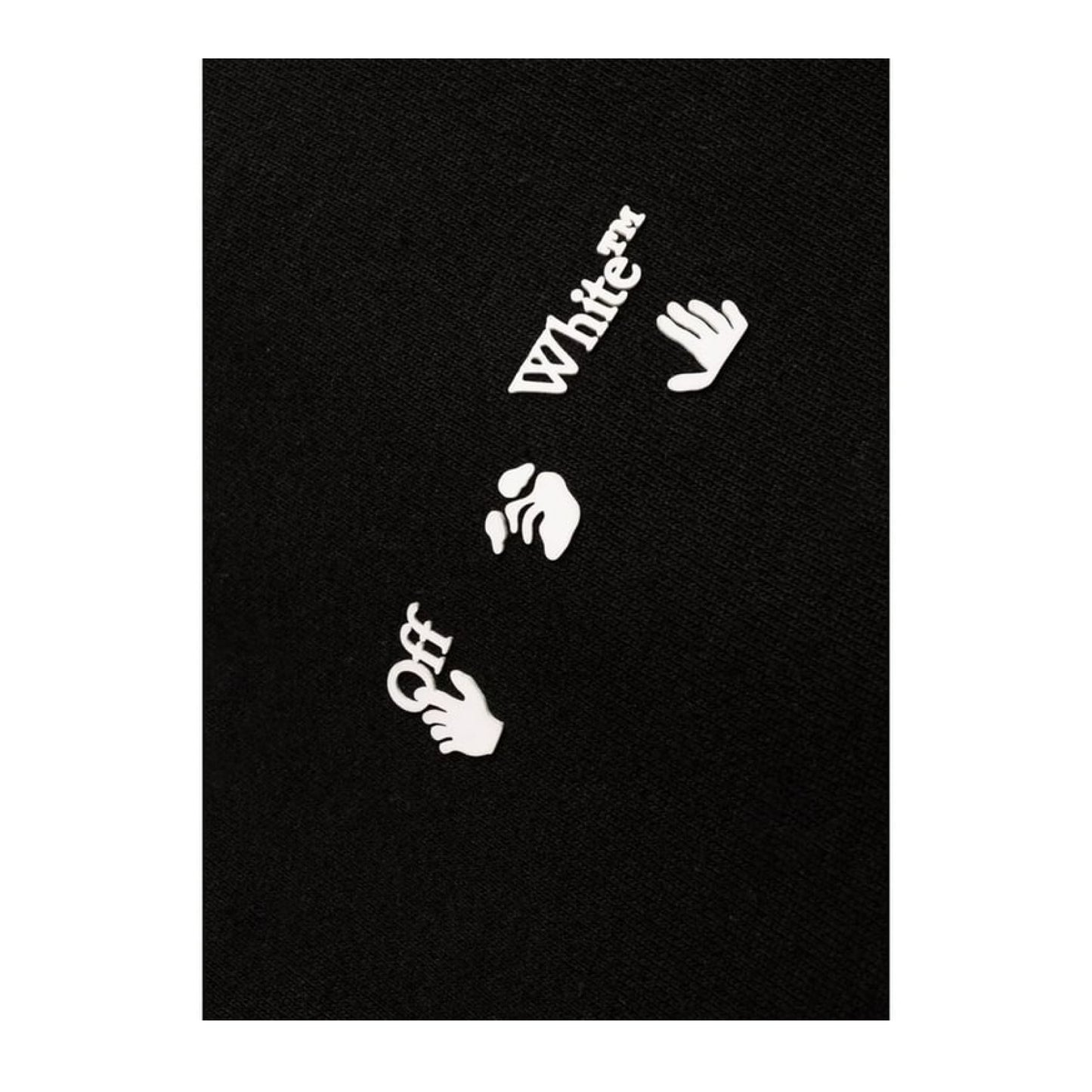 Off-White Womens Drowning Man Logo Sweatpants