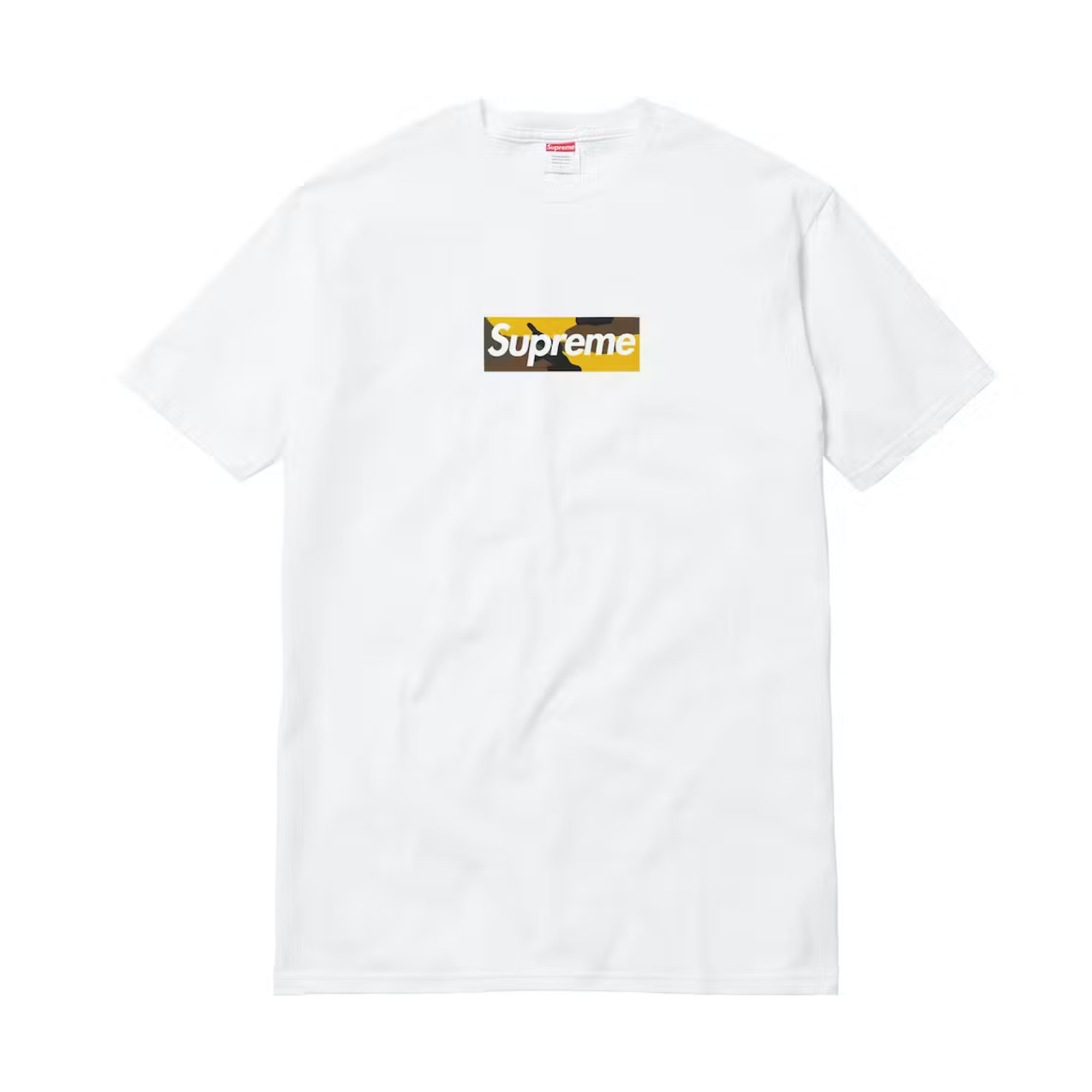 Supreme box shop logo shirt white