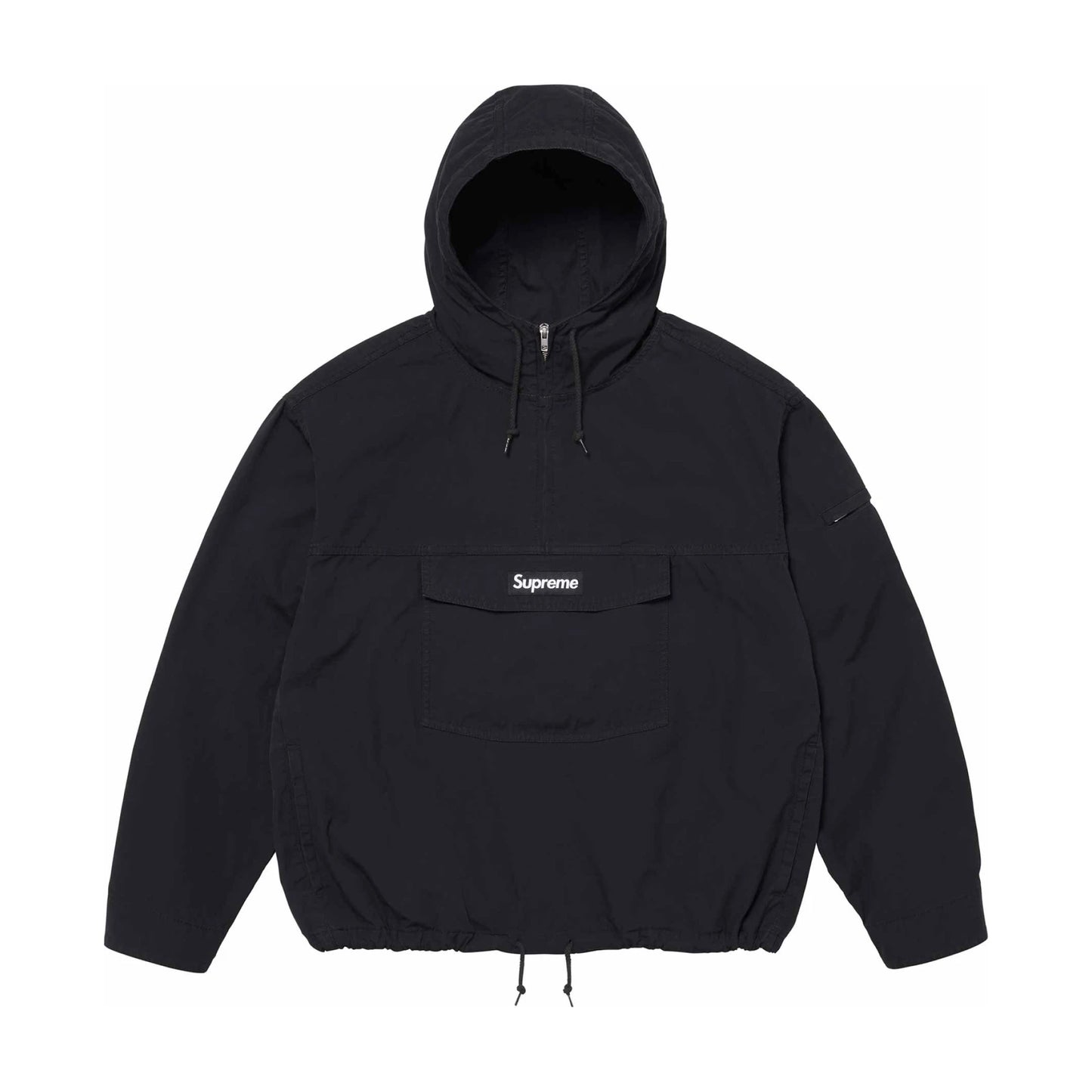 Supreme Cotton Utility Anorak Black