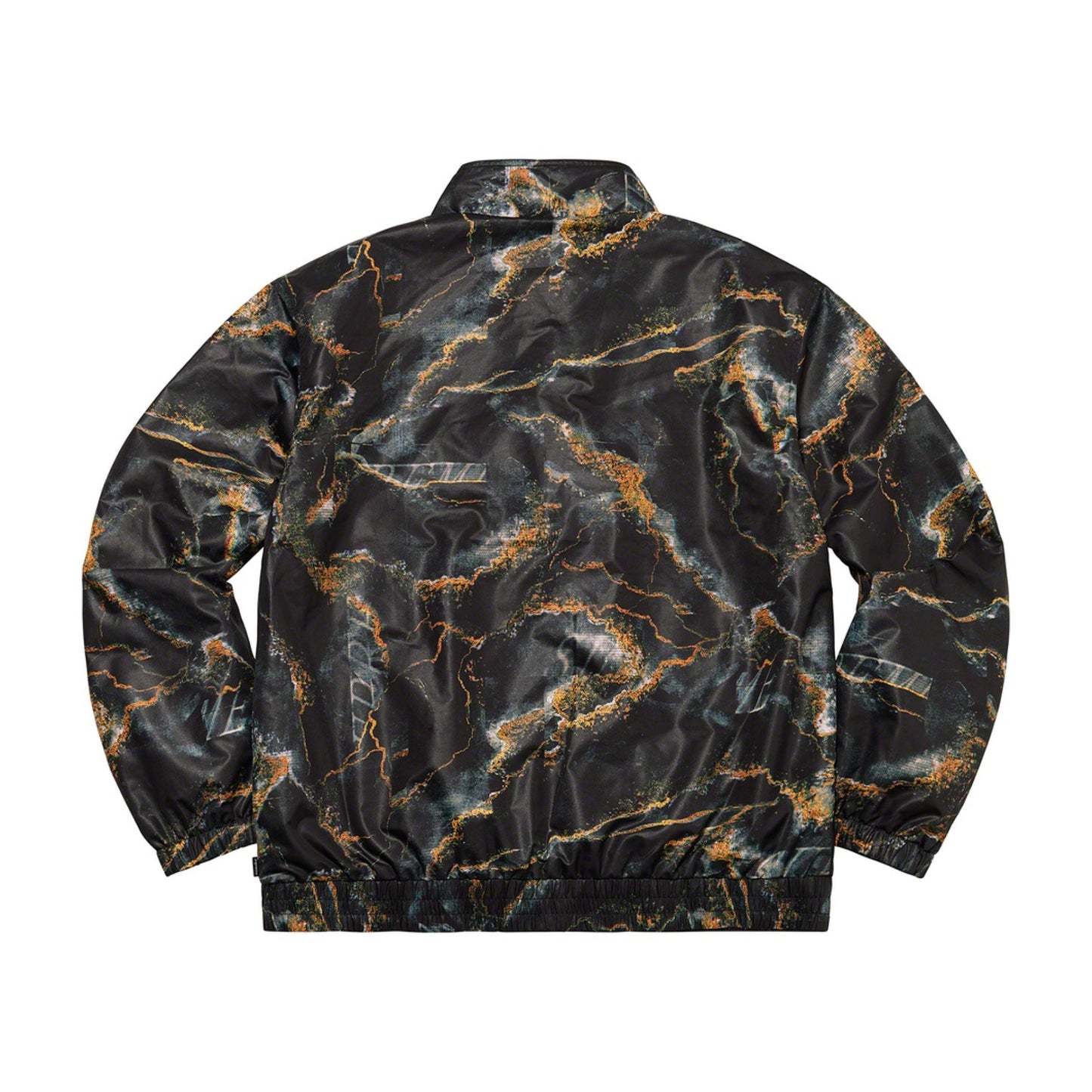 Supreme Marble Track Jacket Black Supreme