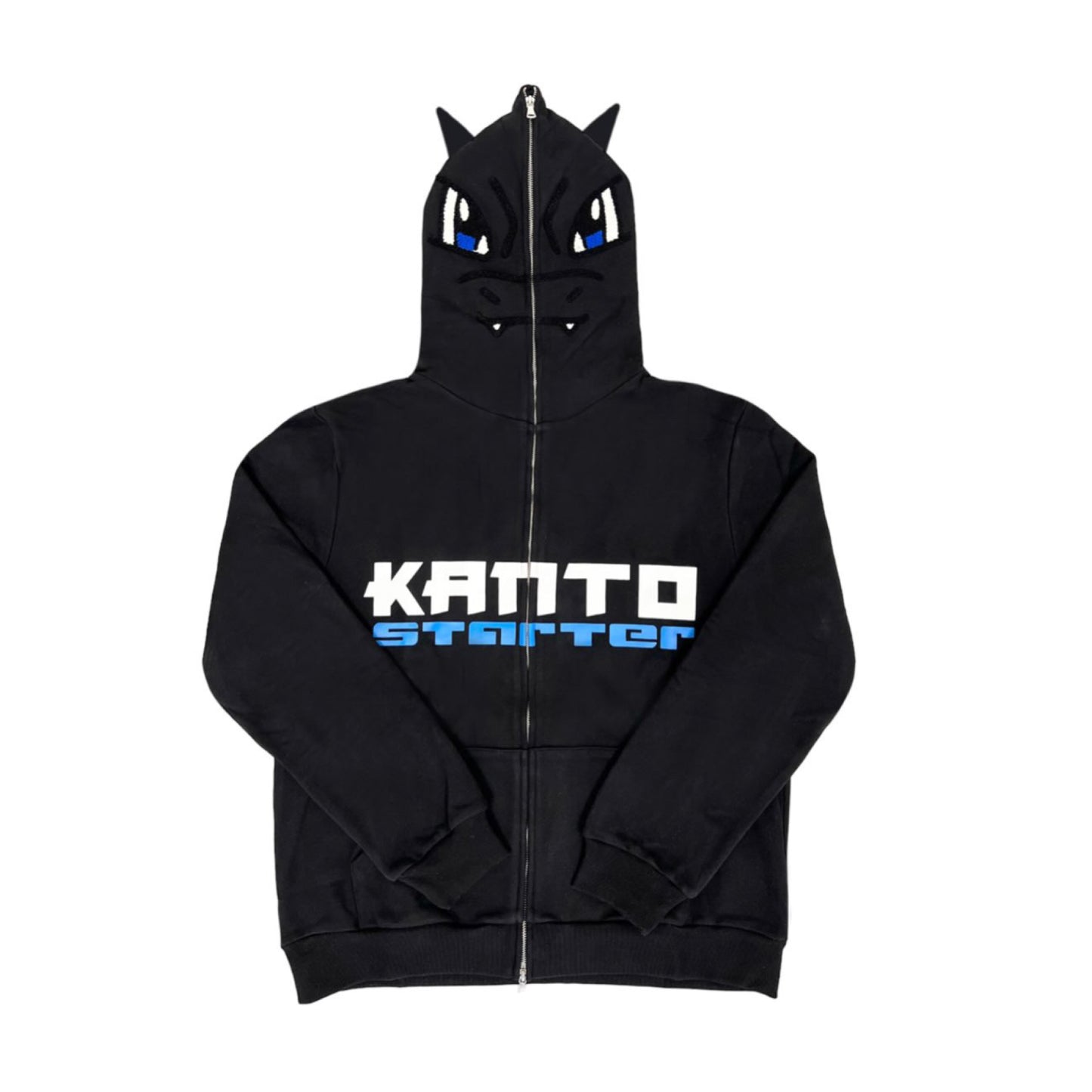 Kanto Starter Hoodie Black/Blue Kanto Starter