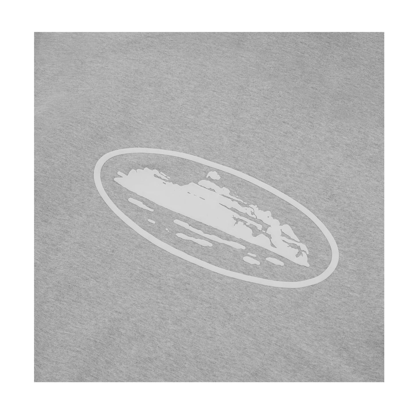 Corteiz Island Puff Print Tracksuit Heather Grey