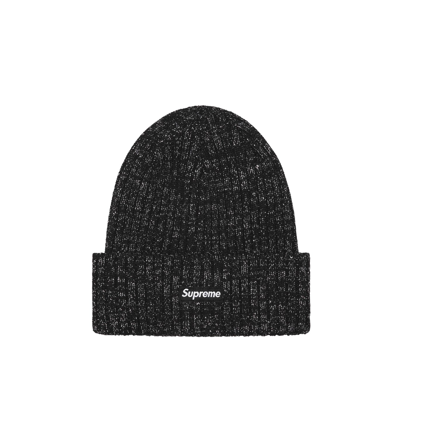 Supreme Overdyed Beanie (SS25) Metallic Black