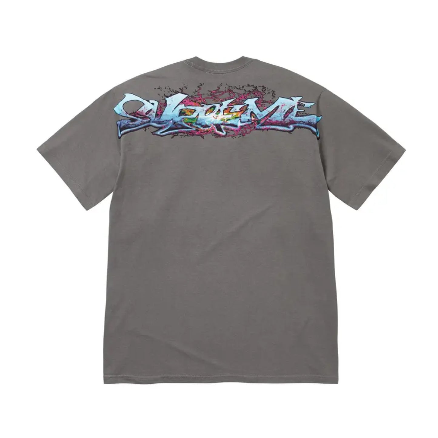Supreme Tag Tee Charcoal