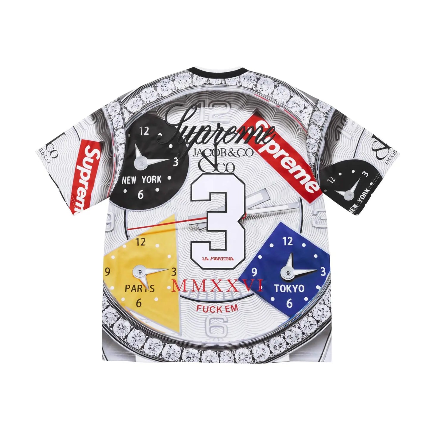 Supreme Box Logo Rundhalsausschnitt (FW18) Marineblau