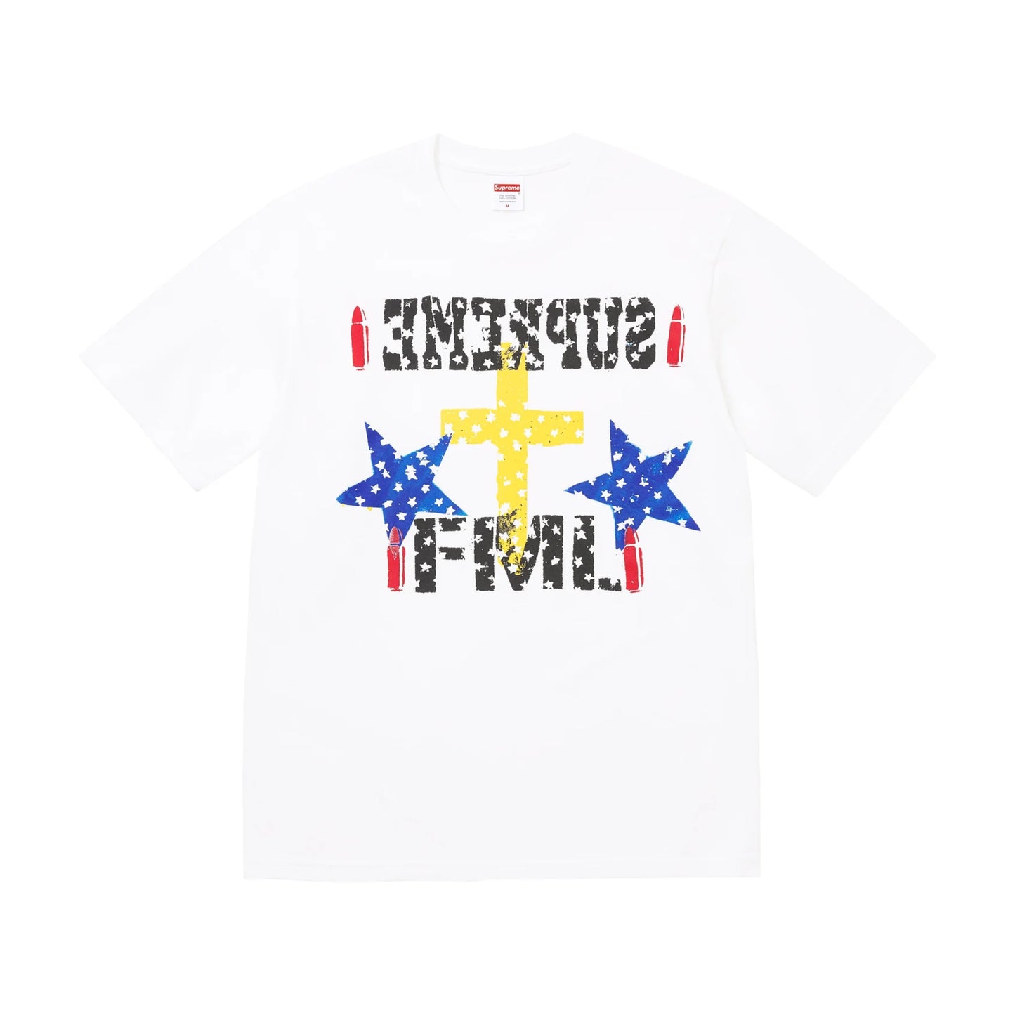 Supreme Box Logo Rundhalsausschnitt (FW18) Marineblau
