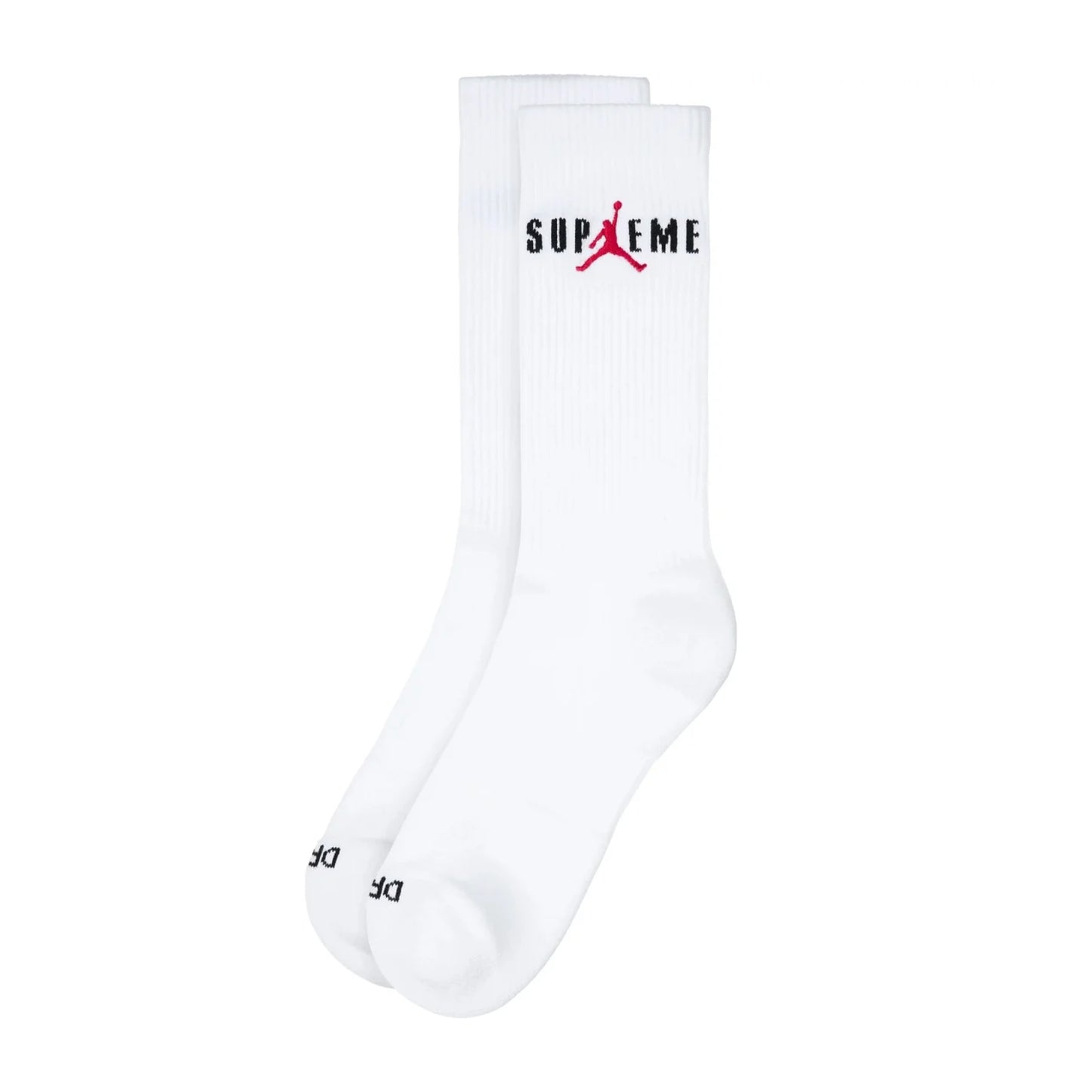 Supreme Jordan Crew Socks White (2 Pack)