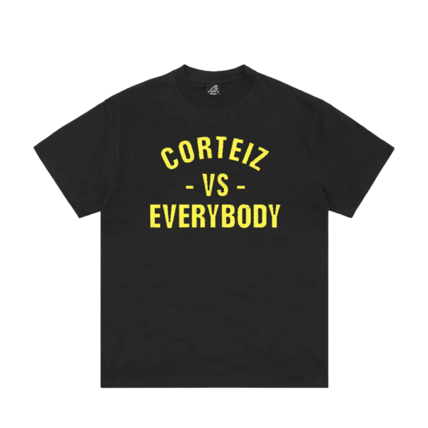 Corteiz Vs Tee Black/Yellow