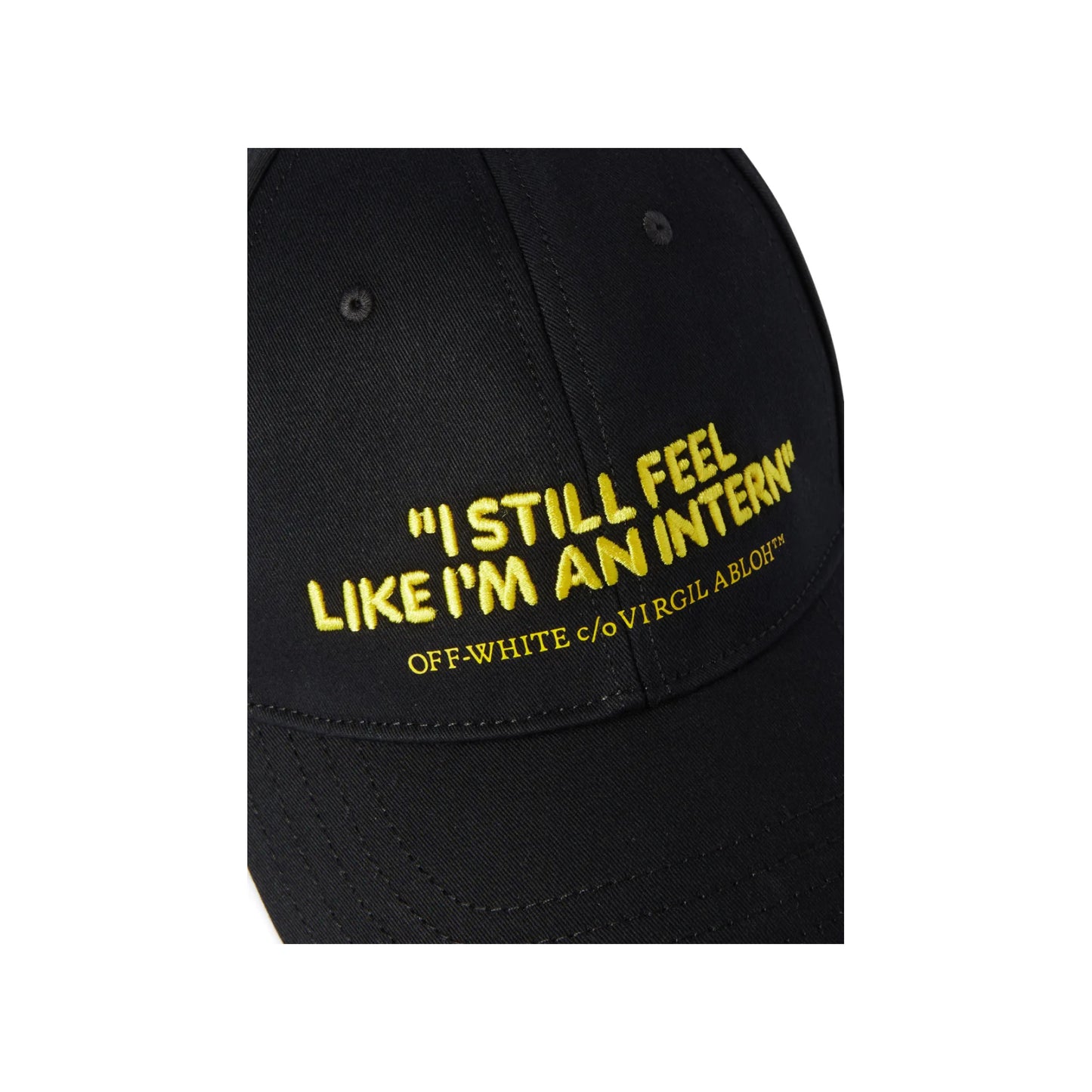 Off-White Intern Baseball Cap Black