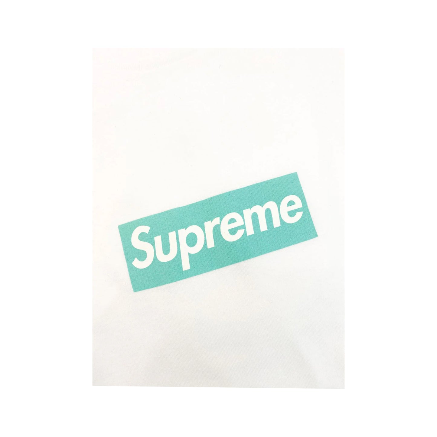 Supreme Tiffany & Co. Box Logo Tee White