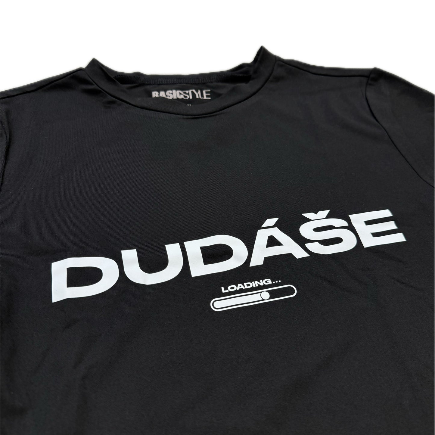 Nina Janova DUDÁŠE Cropped Tee Black