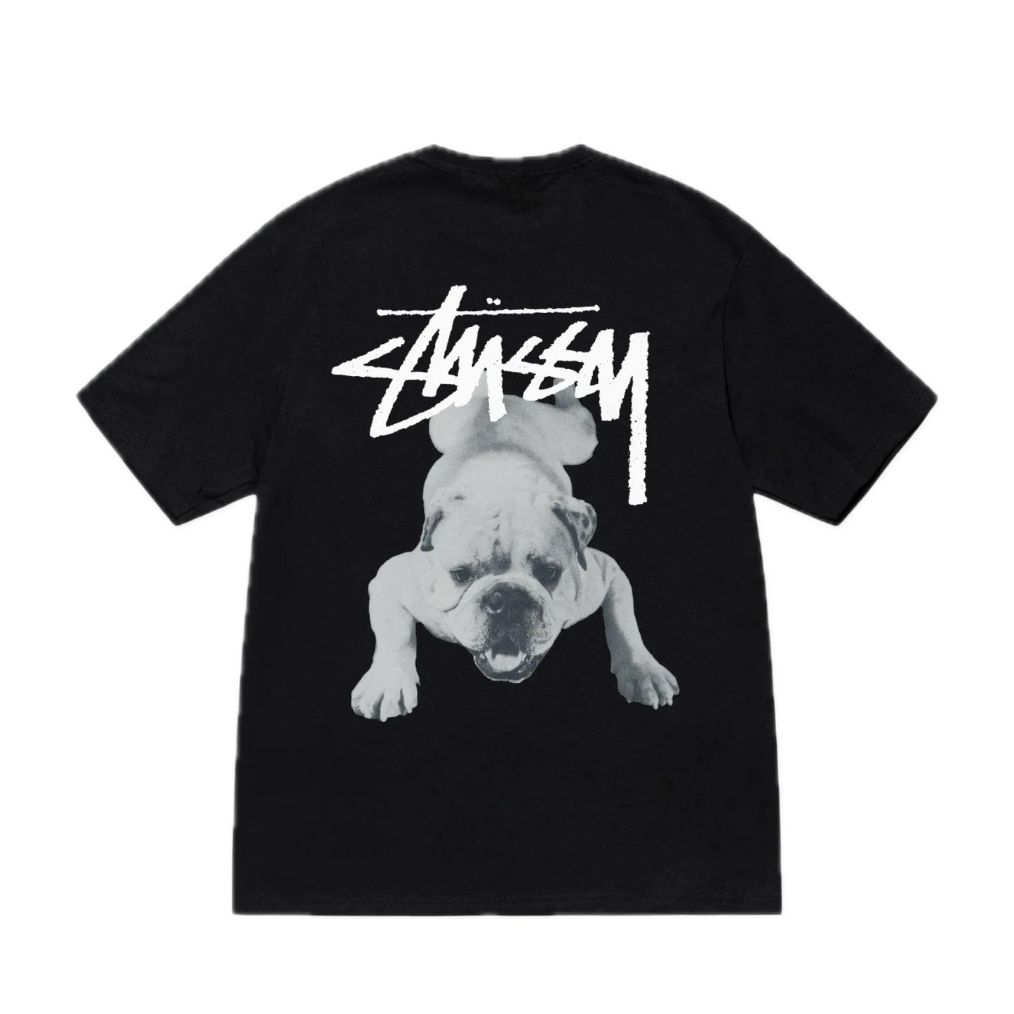 Stussy Stock Dog Tee Black