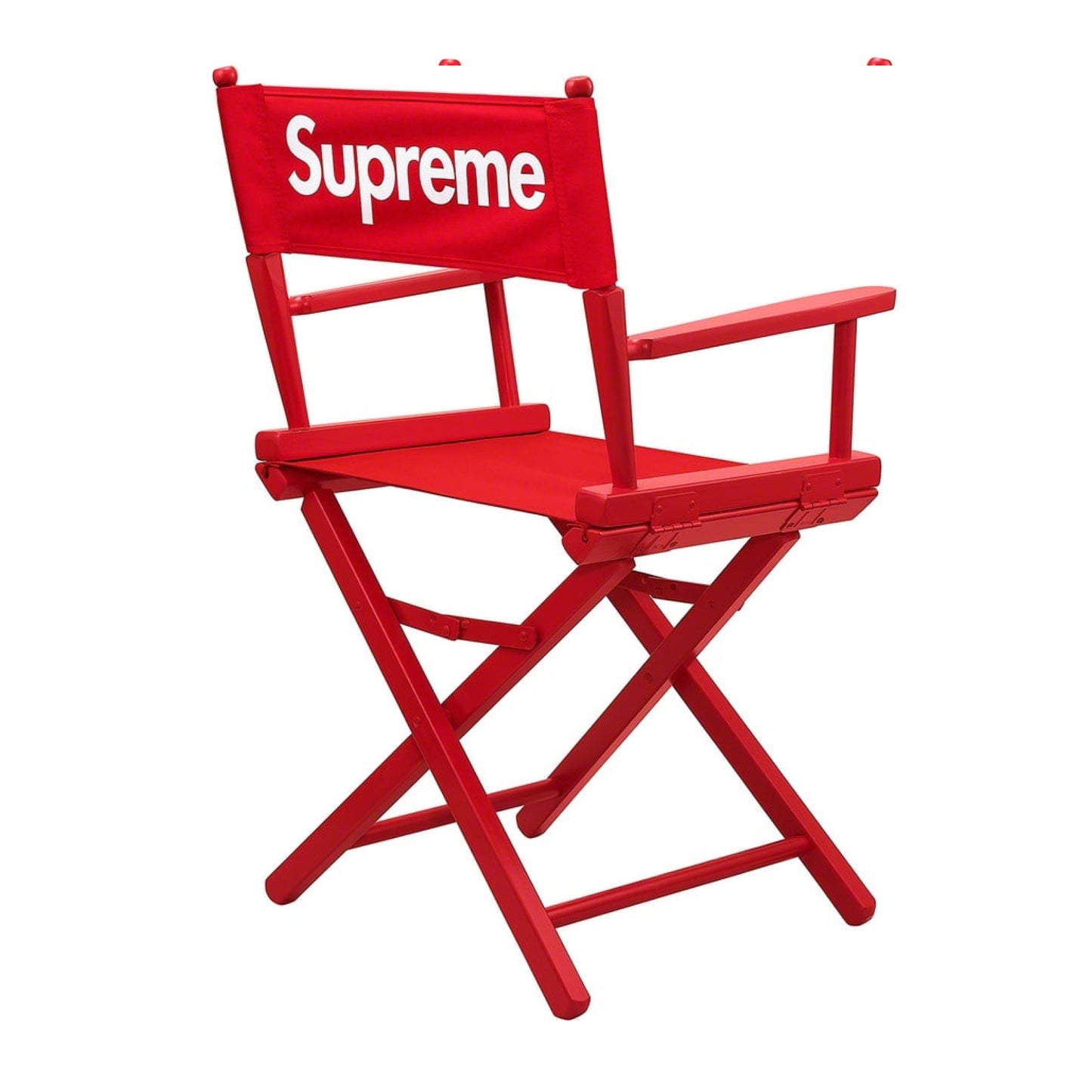 Supreme Metall-Klappstuhl Schwarz