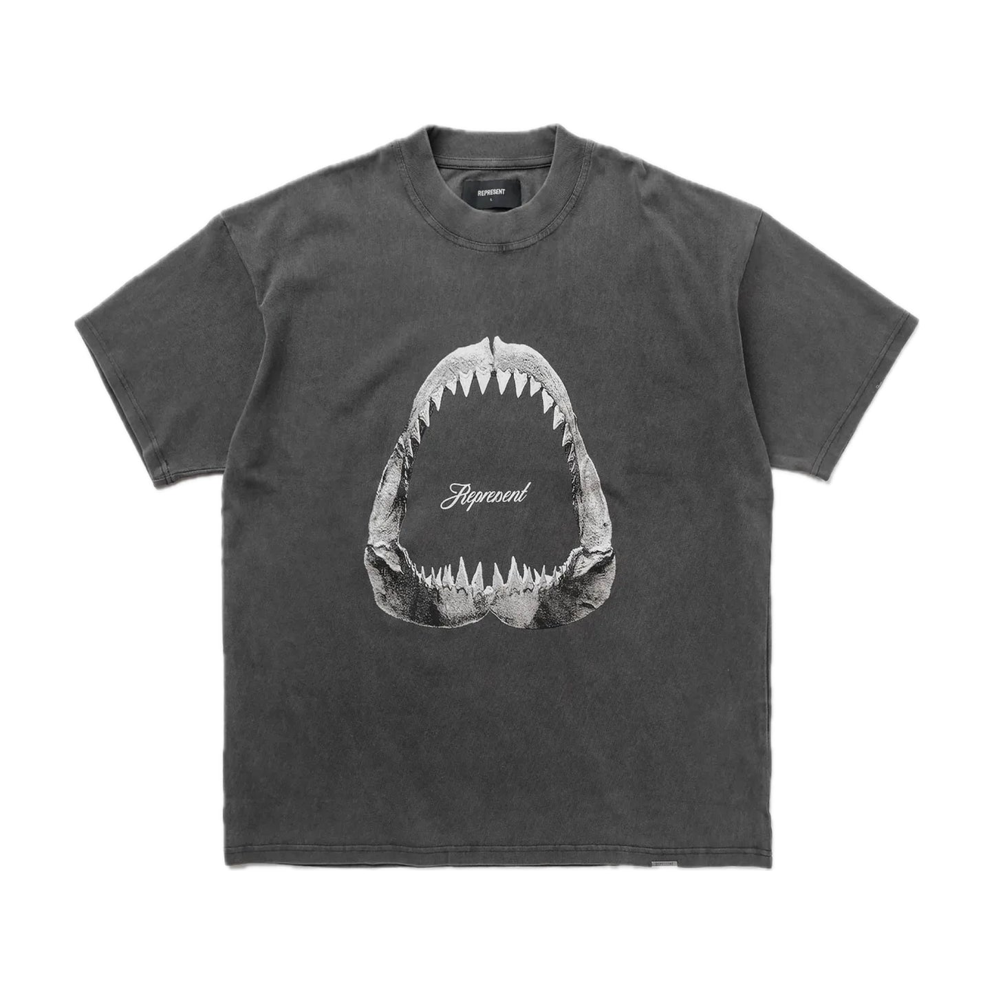 Represent Shark Jaws Tee Vintage Grey