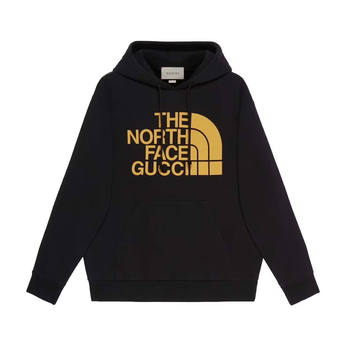 Gucci x The North Face Web Print Hoodie Black