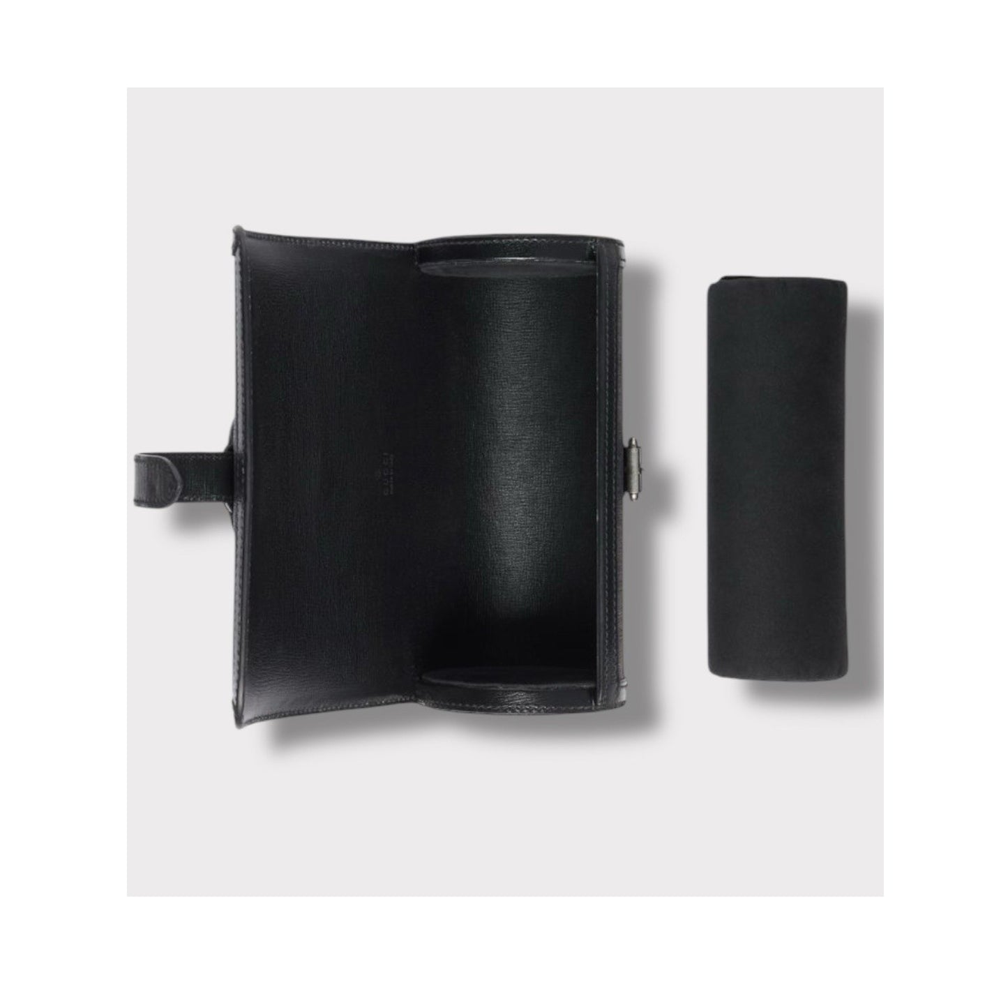 Gucci GG Canvas Watch Case Bag Black