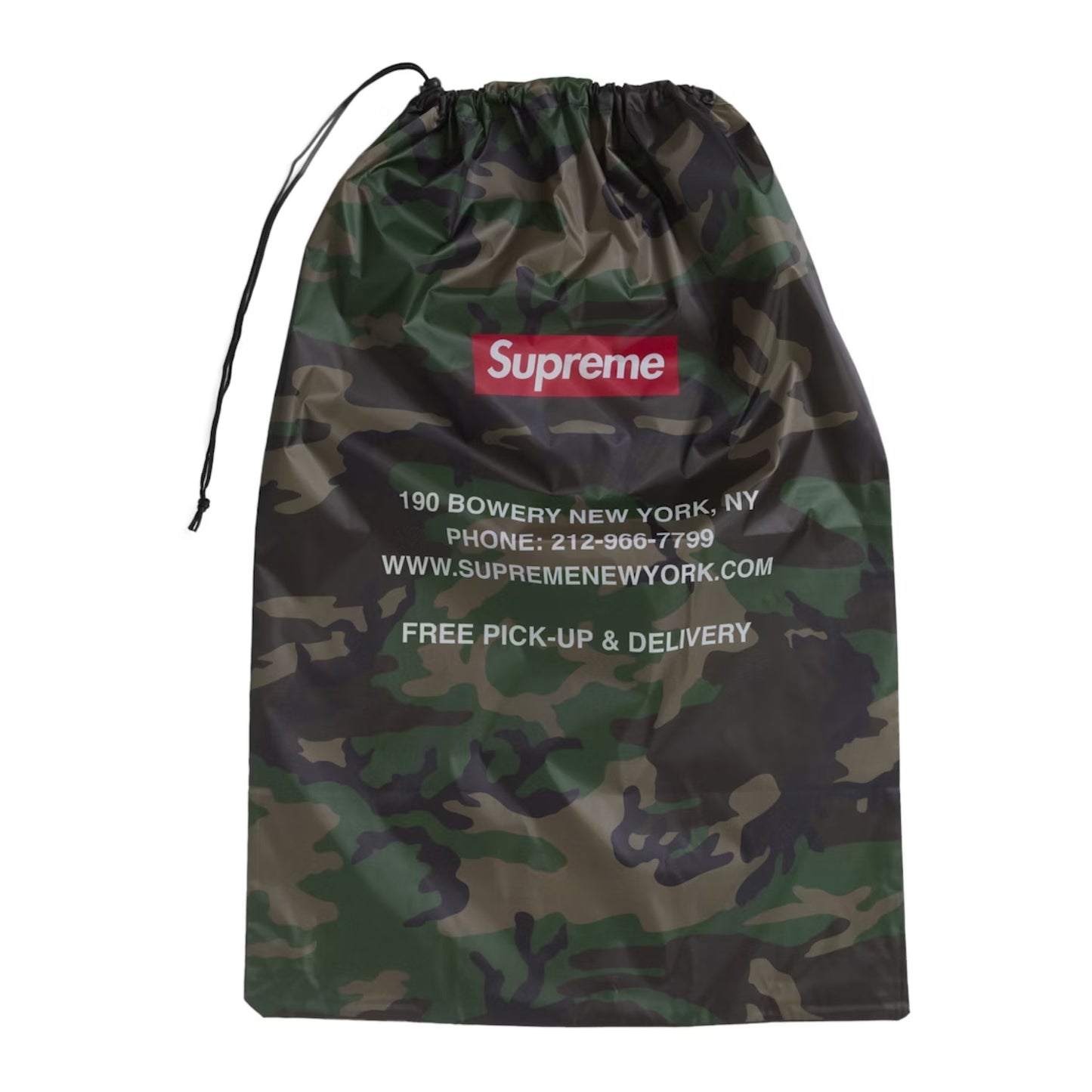 Supreme Drawstring Laundry Bag (FW25) Camo