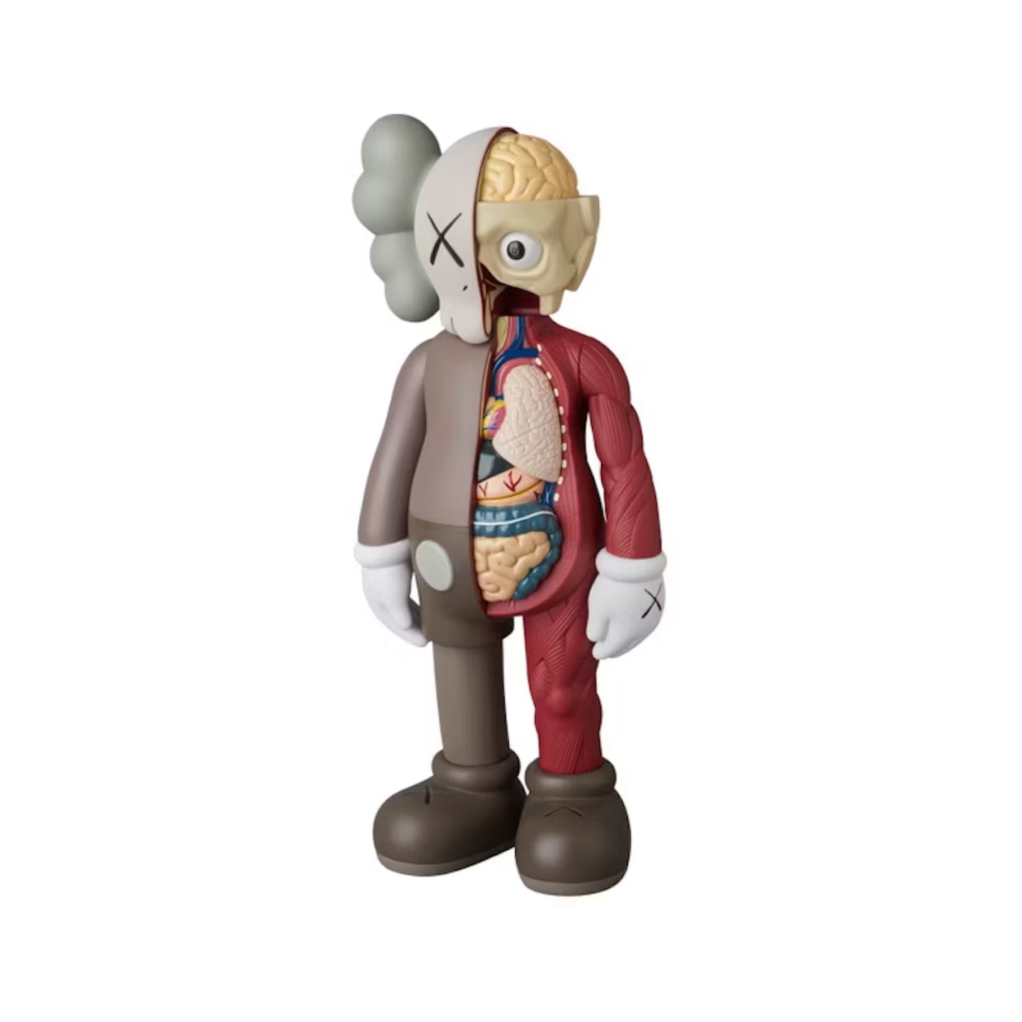 KAWS BFF Open Edition Vinylfigur Schwarz
