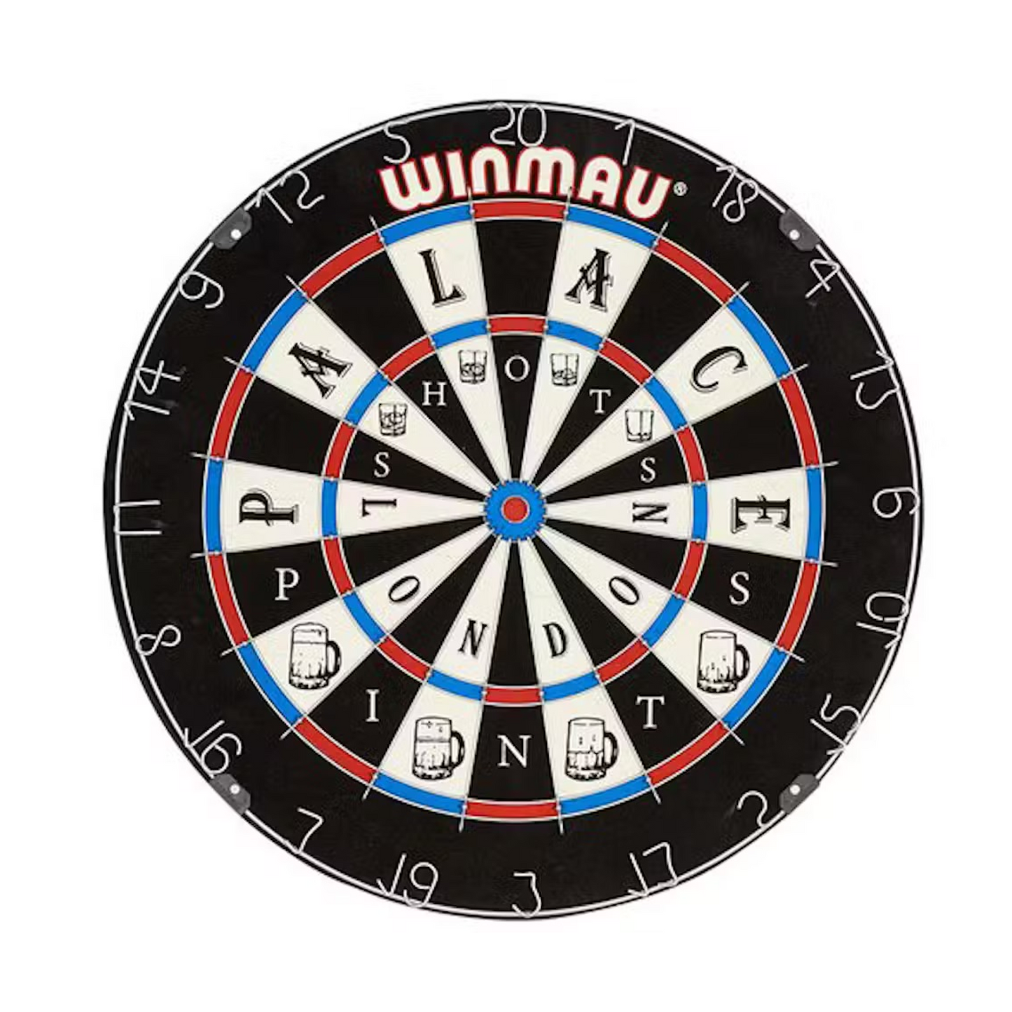 Palace Winmau Dartboard Black Multi Palace