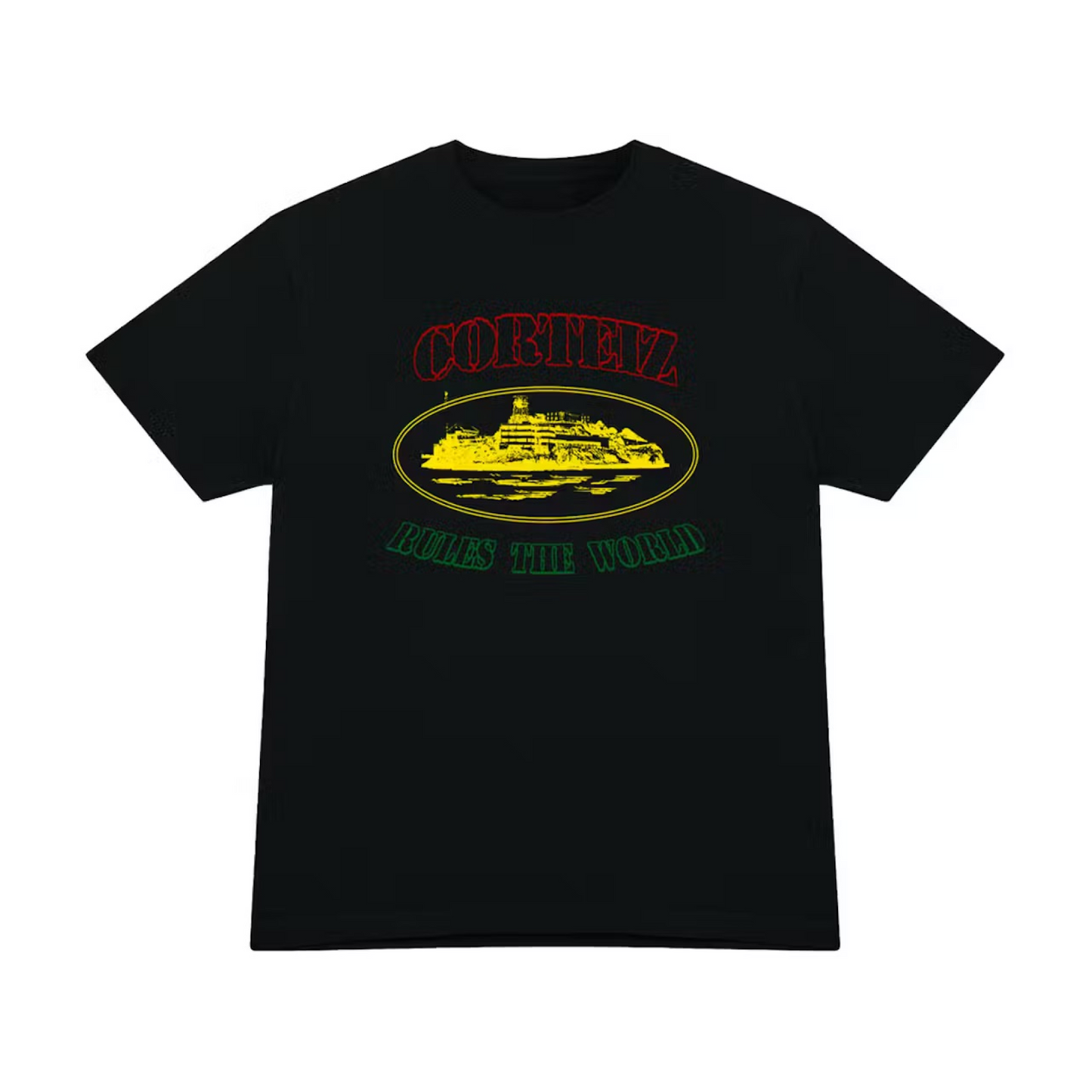 Corteiz OG Carni Alcatraz Tee Black Corteiz