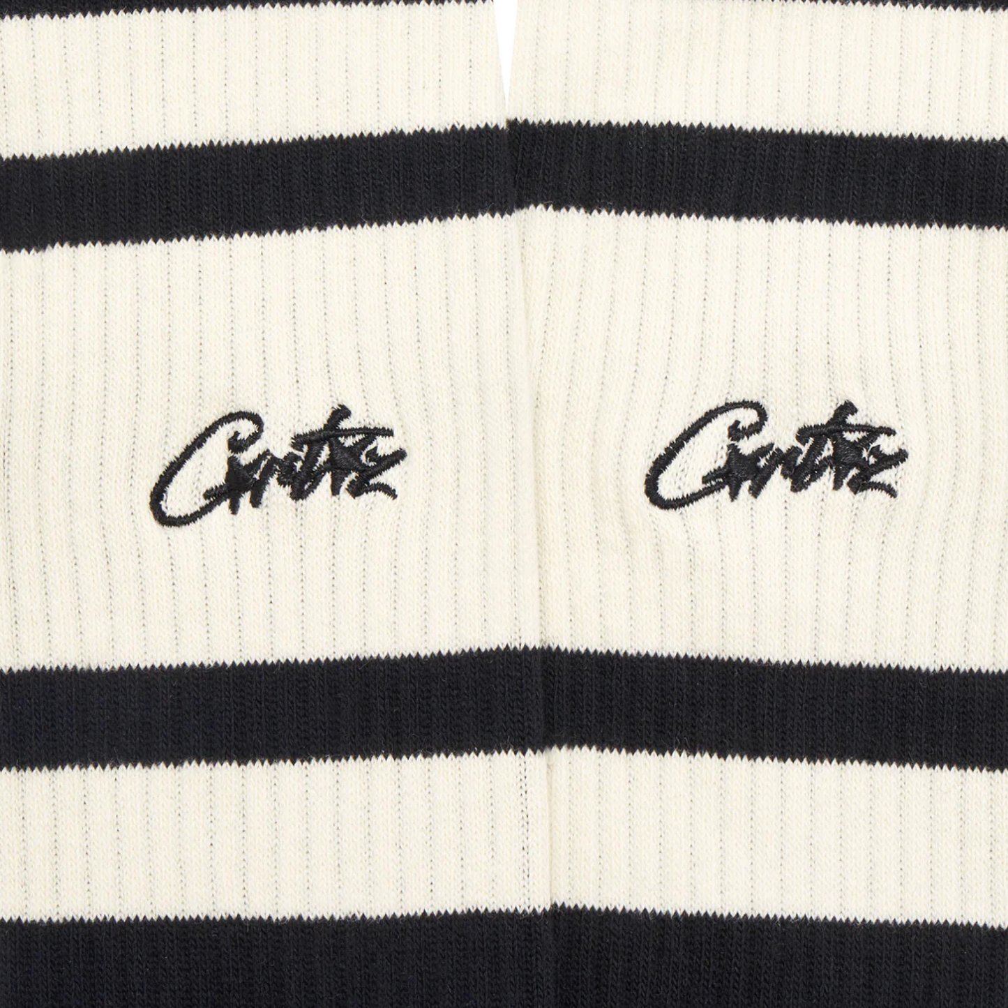 Corteiz Retro Socks Black Corteiz