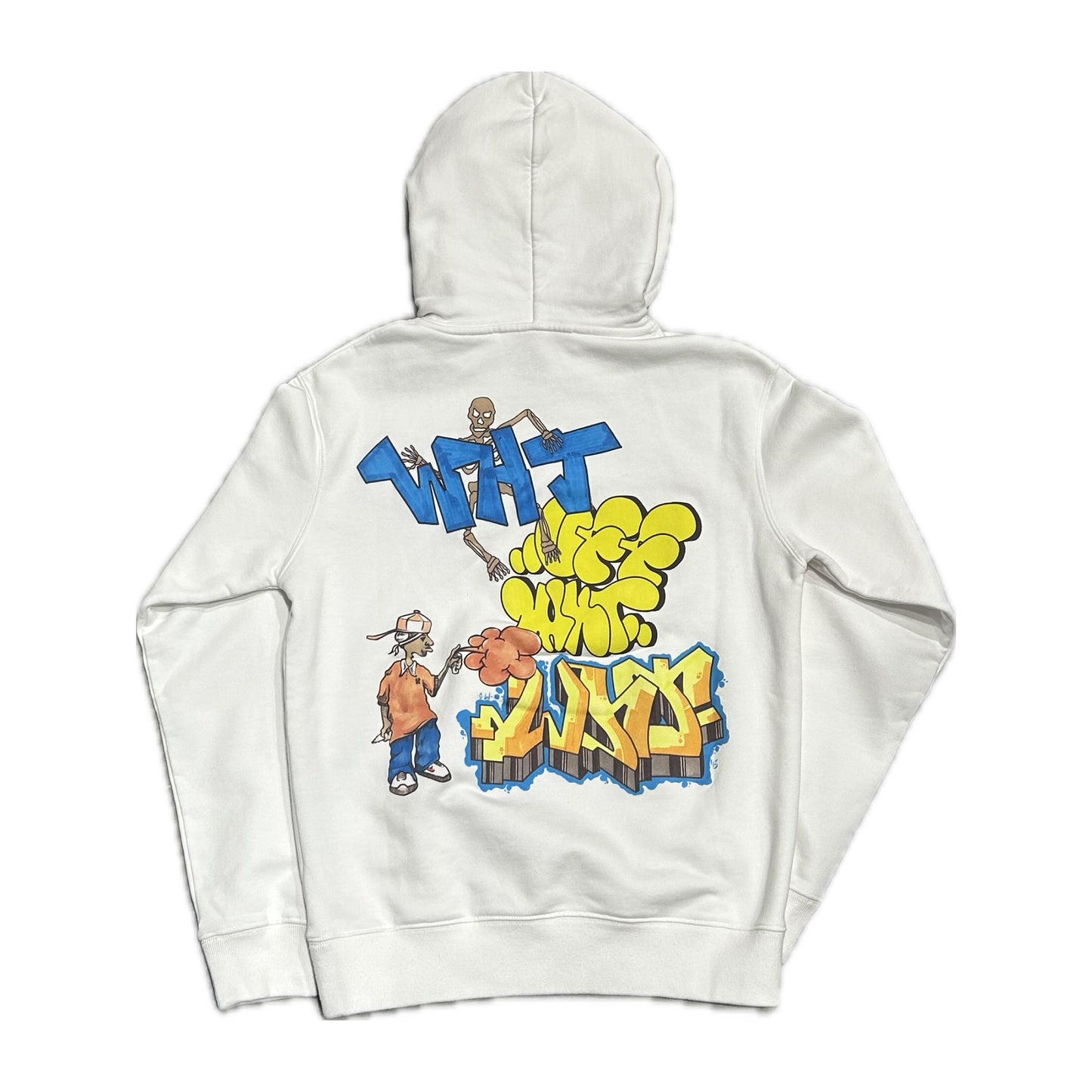 Off-White Graffiti Rapper Hoodie