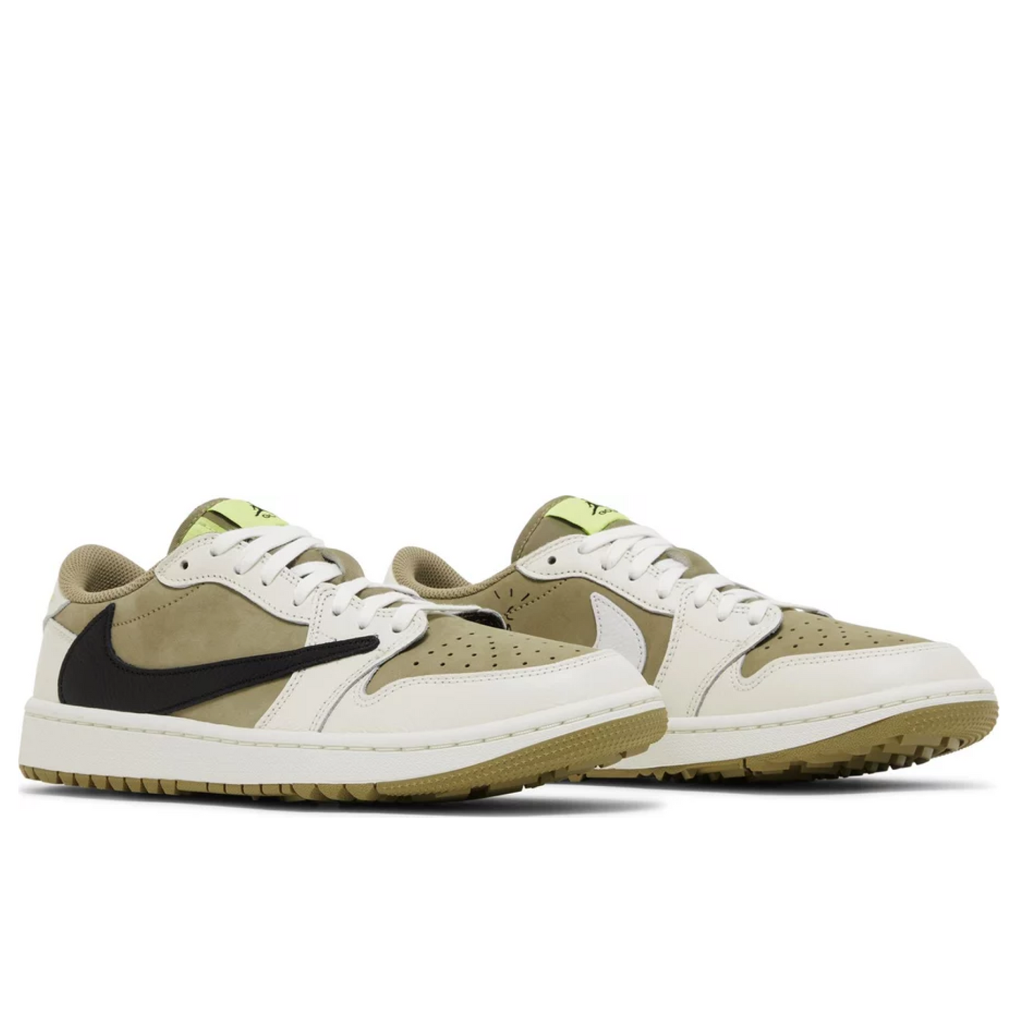 Air Jordan 1 Retro Low Golf Travis Scott Neutral Olive Air Jordan