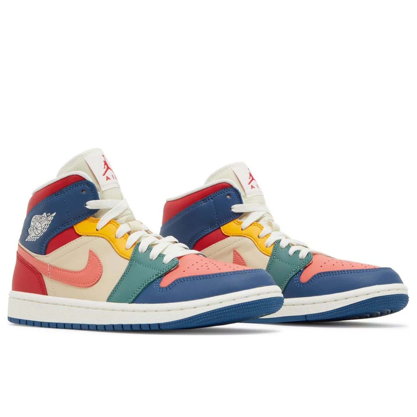 Air Jordan 1 Mid SE Multi Color (2022) (Women's) Air Jordan