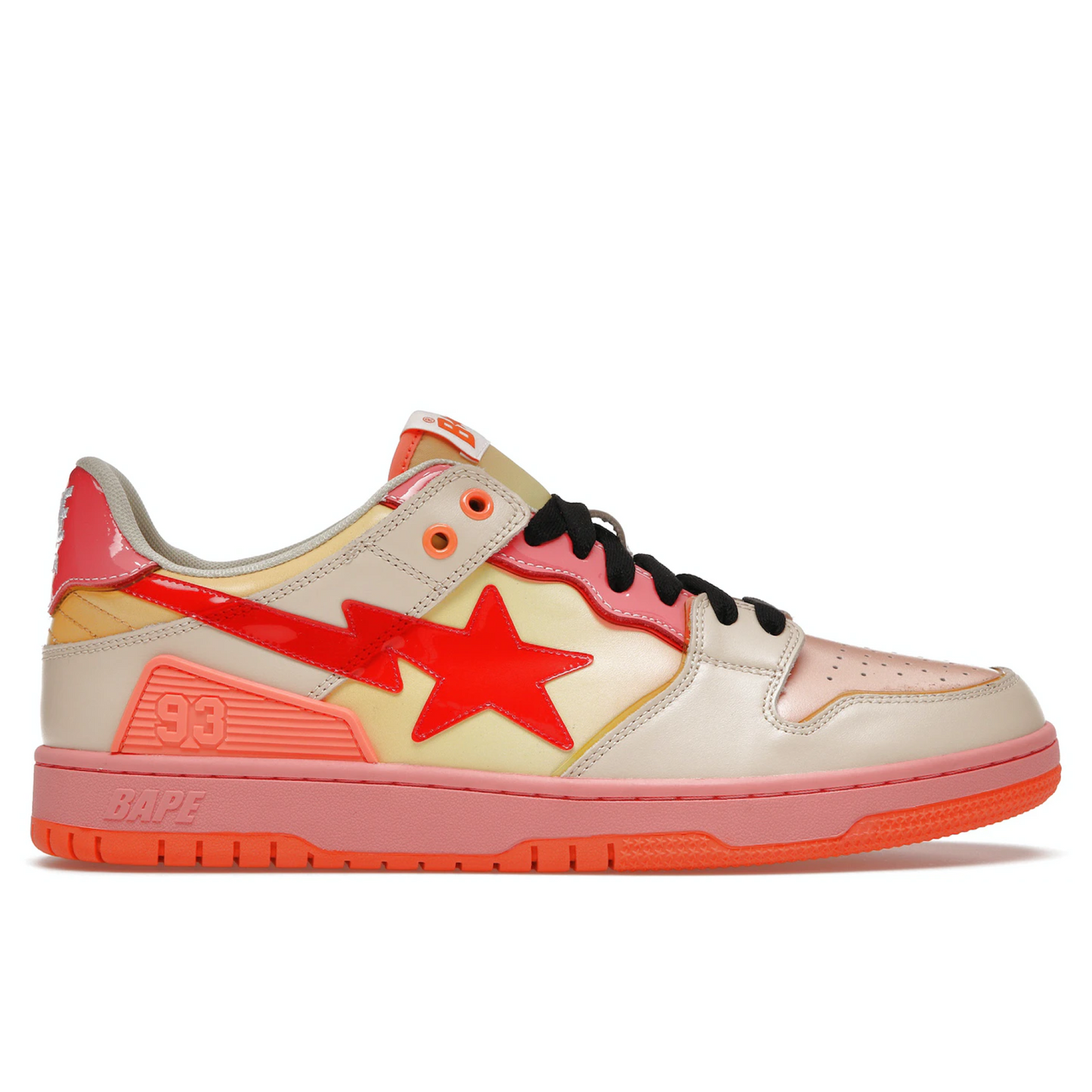 A Bathing Ape Bape SK8 Sta Orange Bape