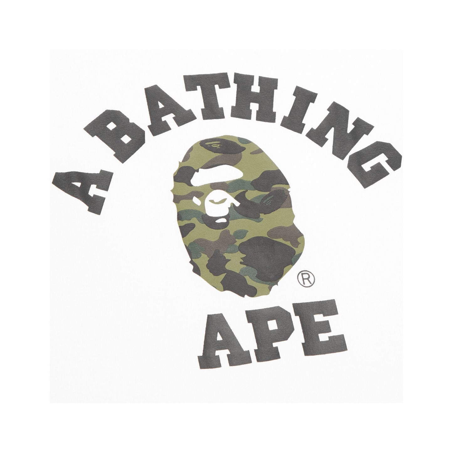 BAPE Camo College Tee