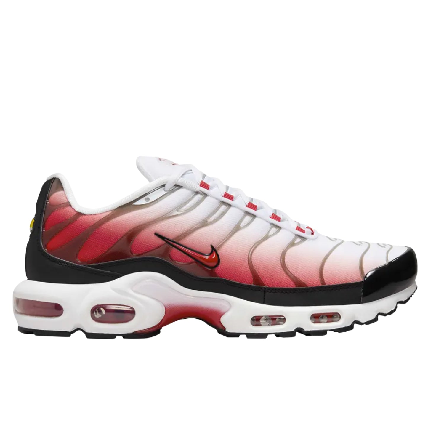 Nike Air Max Plus White Black University Red