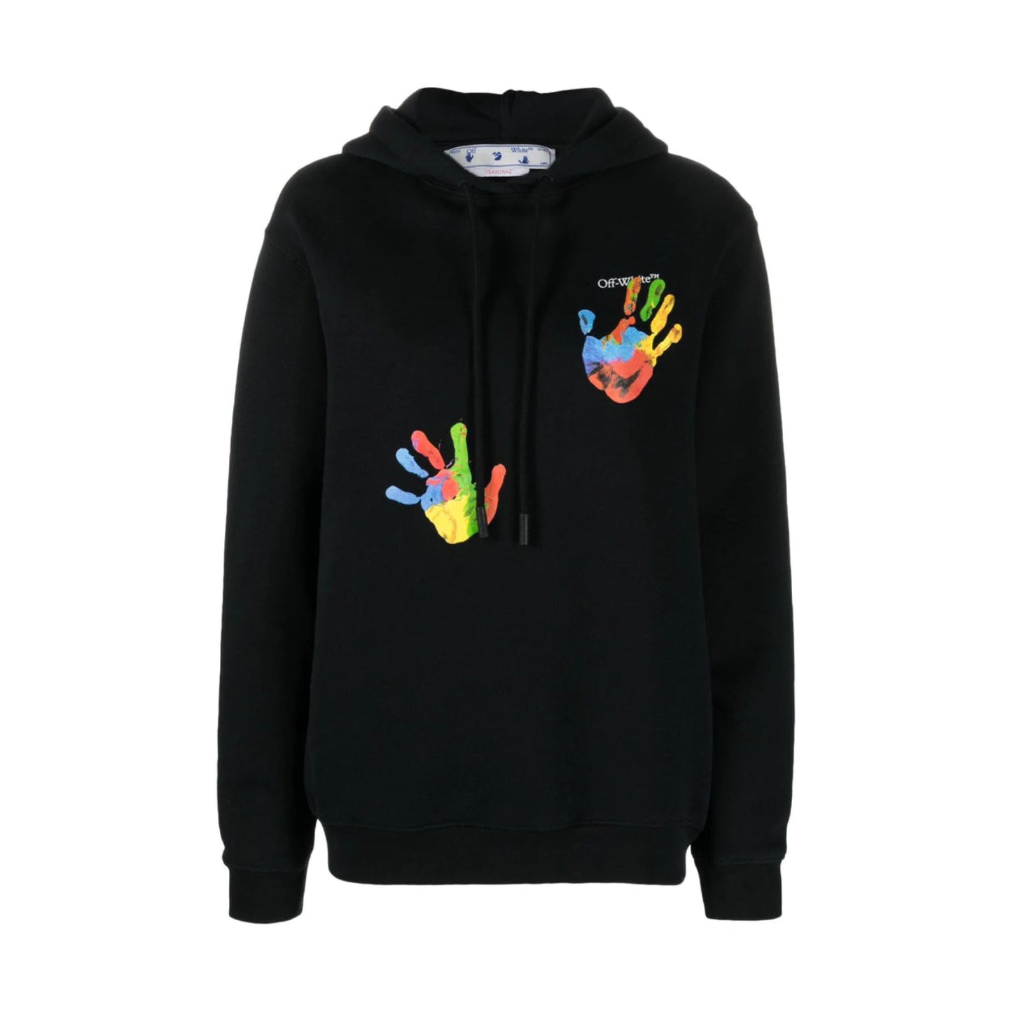 Off-White Kids Hands Hoodie Black