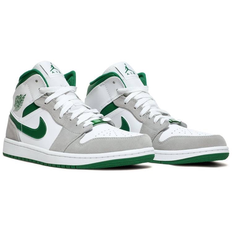 Air Jordan 1 Mid SE Grey Green (GS) Air Jordan