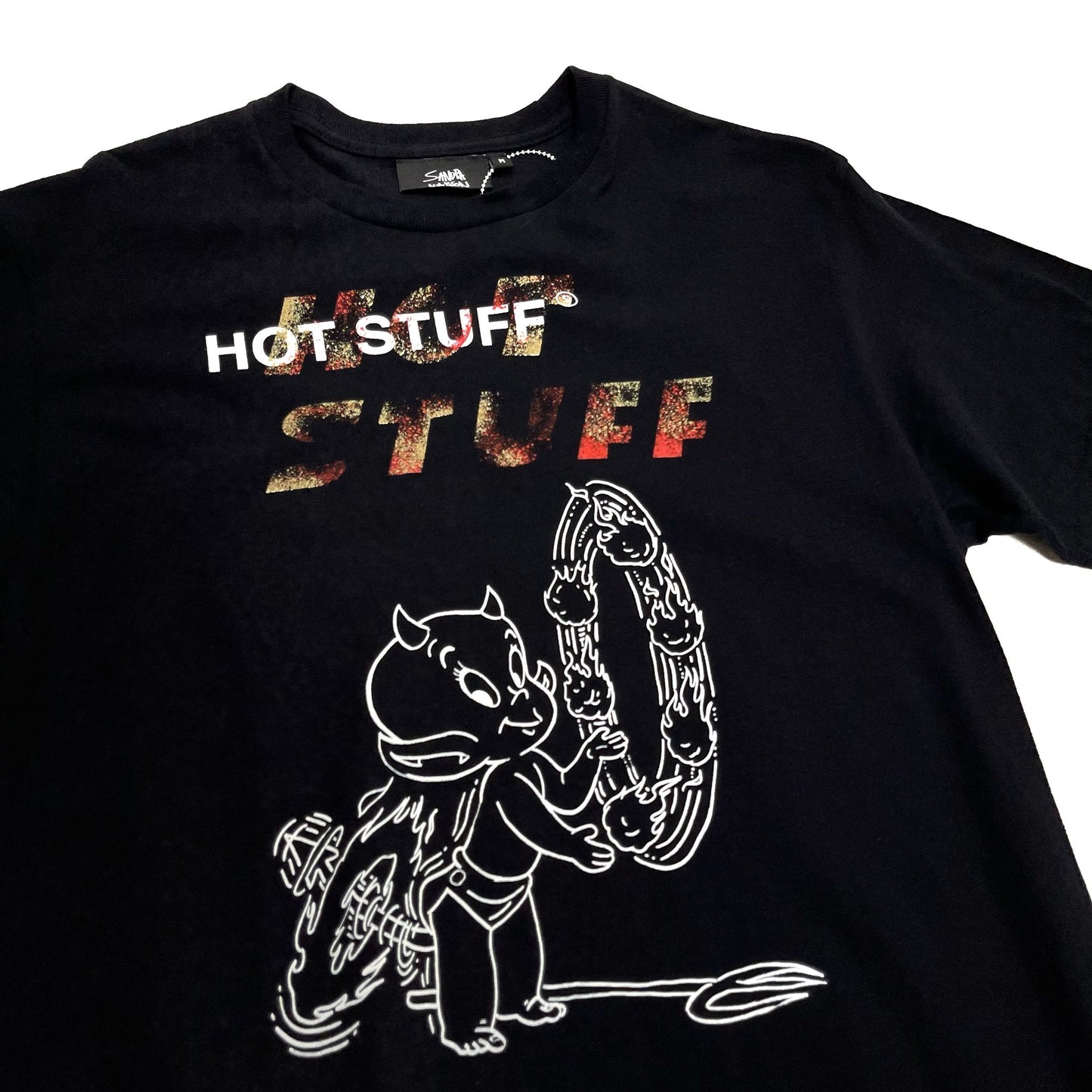 Sandra Maisson Hot Stuff Tee Black Sandra Maisson