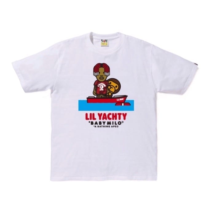 Bape Baby Milo x Lil Yachty Boat Tee White Bape