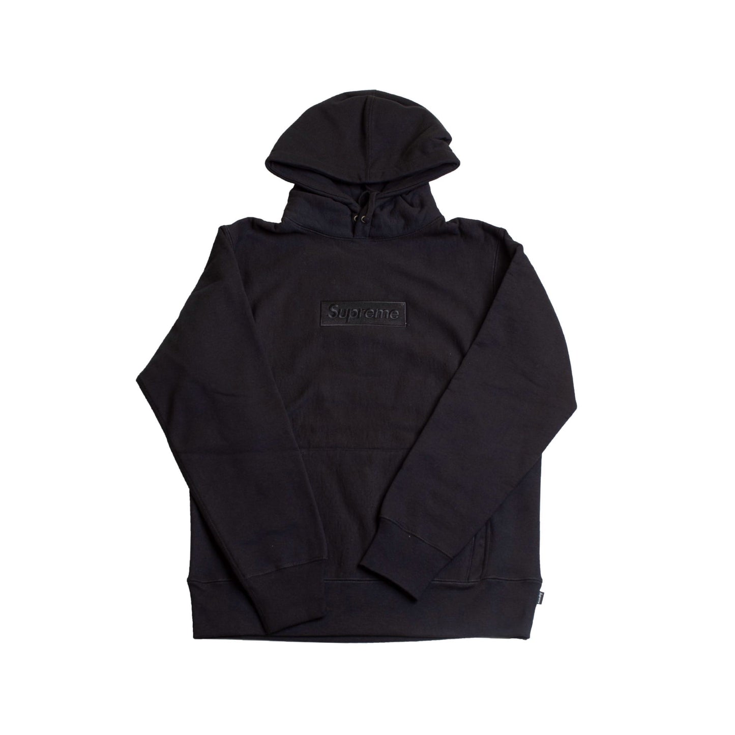 Supreme Tonal Box Logo Hoodie Black Supreme