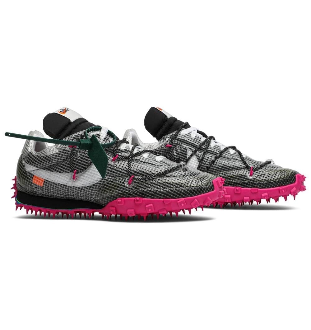 Nike Waffle Racer Off-White Black (W) Off-White