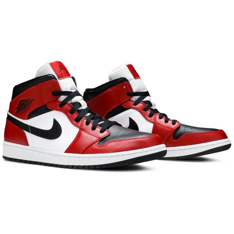 Air Jordan 1 Mid Chicago Black Toe Air Jordan