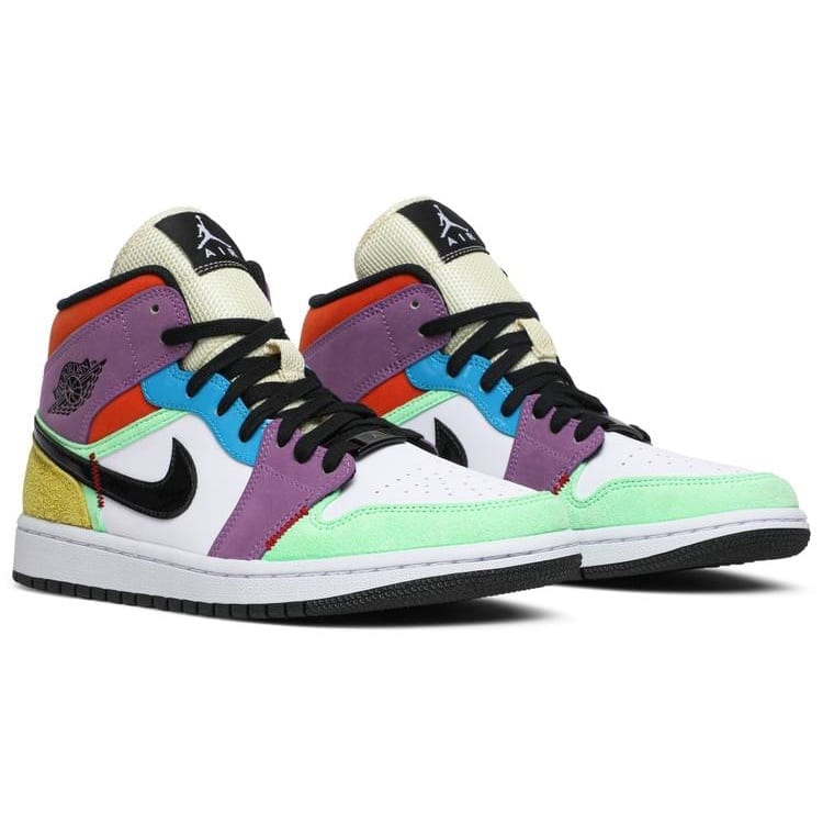 Air Jordan 1 Mid SE Multi-Color (W) Air Jordan
