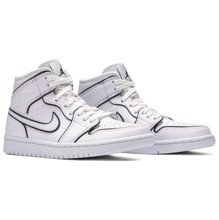 Air Jordan 1 Mid Iridescent Reflective White (W) Air Jordan