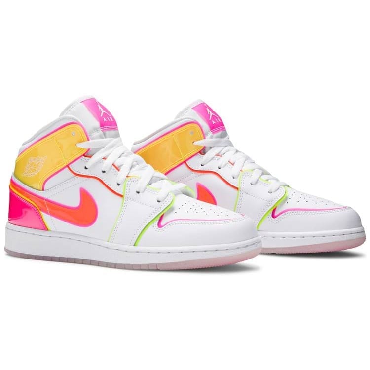 Air Jordan 1 Mid SE Edge Glow (PS) Air Jordan