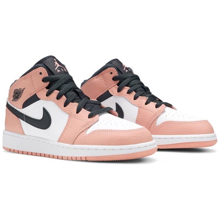 Air Jordan 1 Mid Pink Quartz (GS) Air Jordan