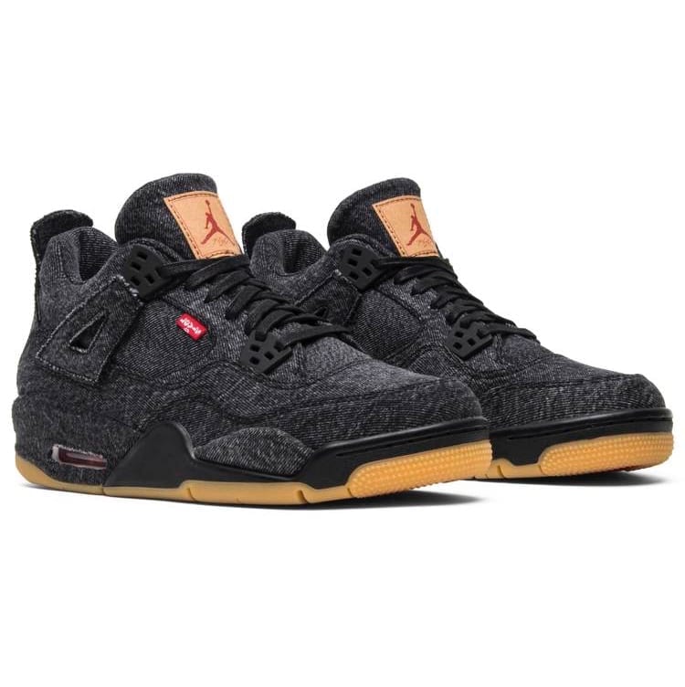Air Jordan 4 Retro Levi's Black (GS) (Levi's Tag) Air Jordan