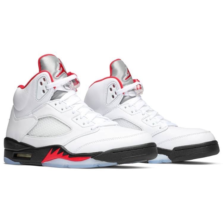 Air Jordan 5 Retro Fire Red Silver Tongue (2020) Air Jordan