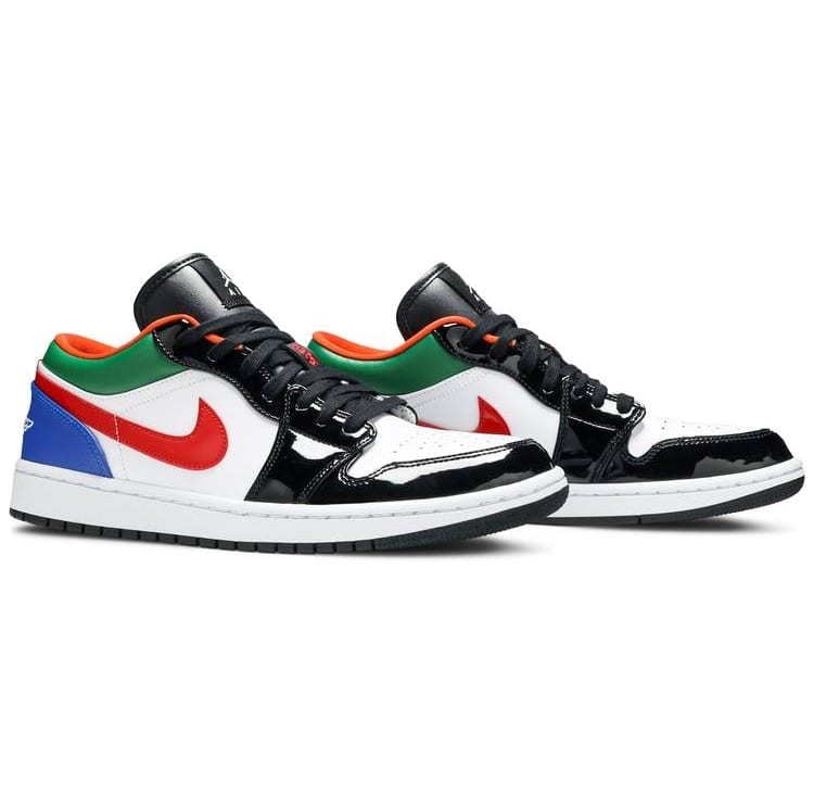 Air Jordan 1 Low Multi-Color Black Toe (W) Air Jordan
