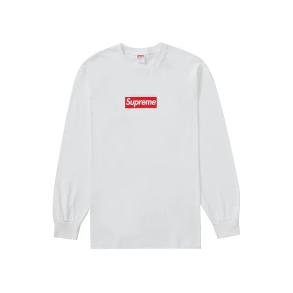 Supreme Box Logo L/S Tee White Supreme