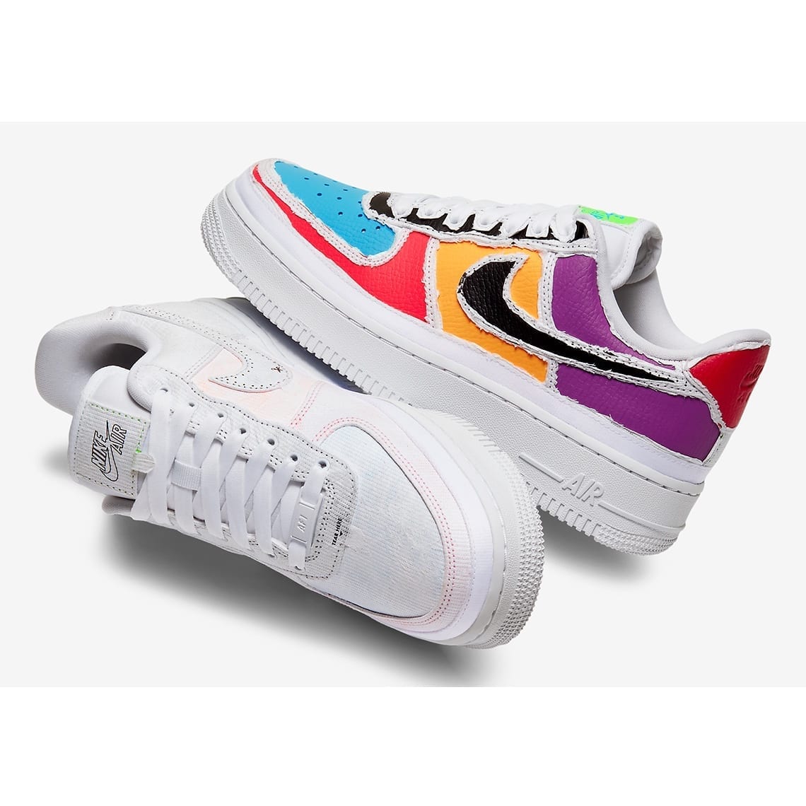 Nike Air Force 1 LX Reveal Black Swoosh (W) Nike