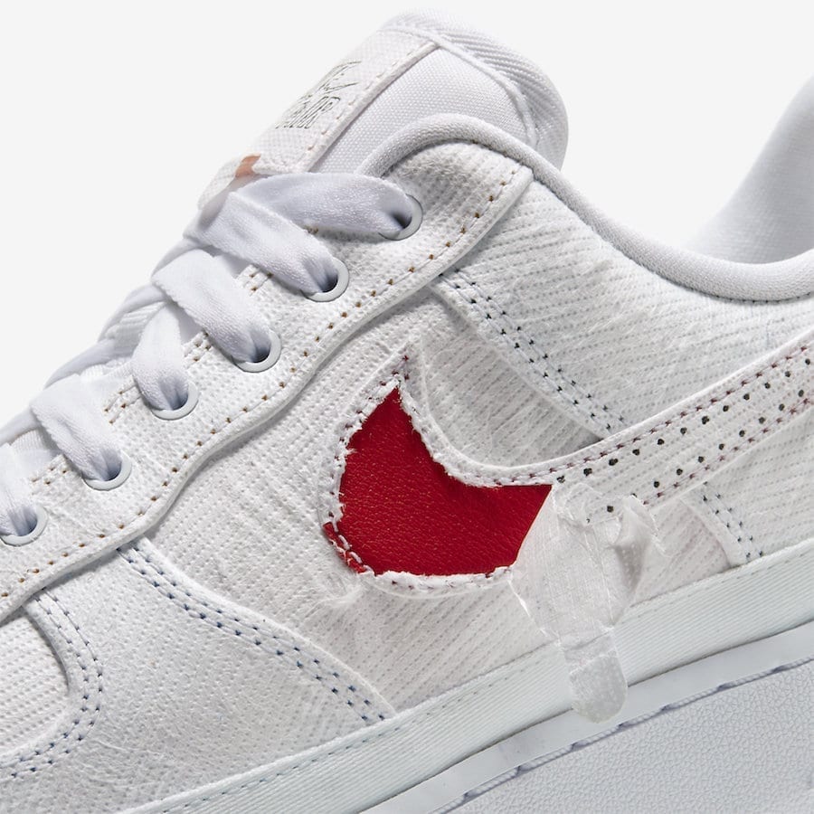 Nike Air Force 1 LX Tear Away Red Swoosh (W) Nike