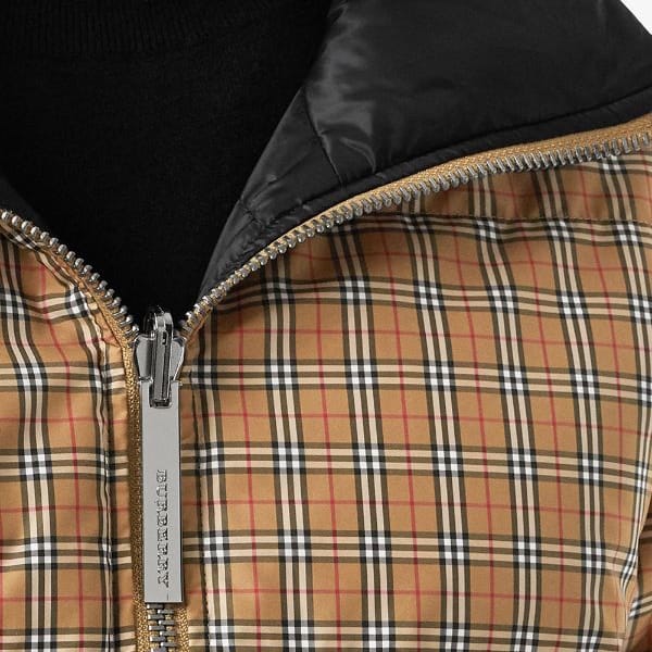 Burberry Check Reversible Puffer Jacket Burberry